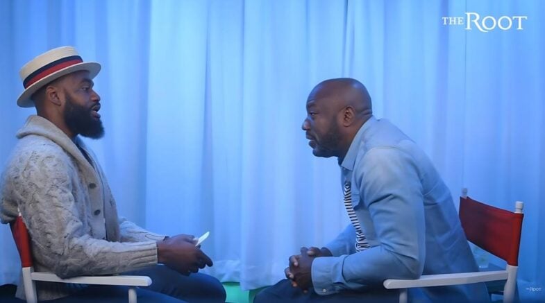 Terrell Jermaine Starr and Malik Yoba - screenshot