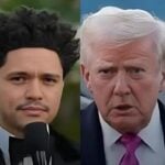Trevor Noah and Donald Trump - via Instagram