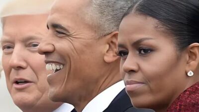Trump and Obamas