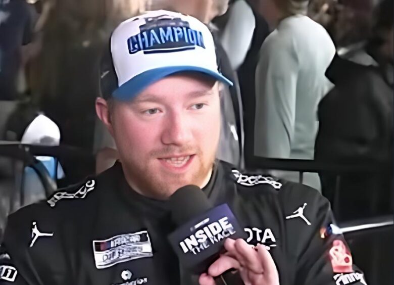 Tyler Reddick defends Michael Jordan - screenshot