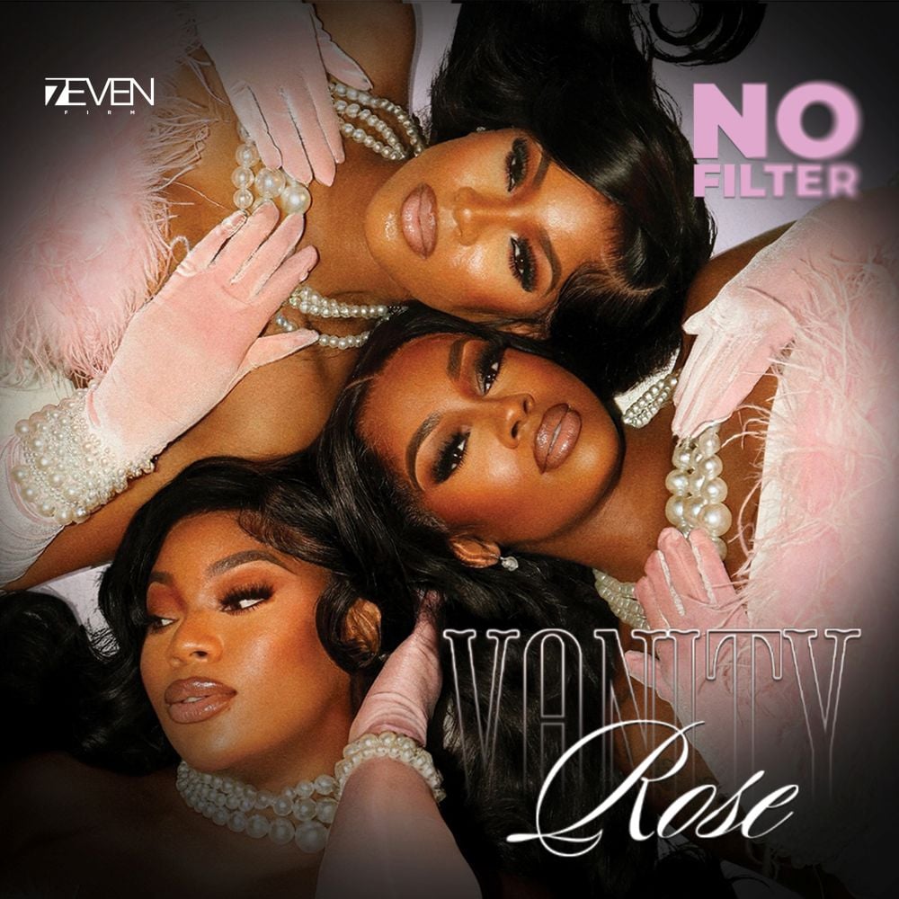 Vanity Rose No Filter Front Cover Art (photo courtesy of 7Eevenfirm Records)