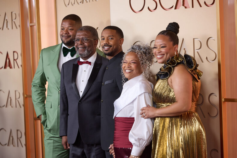 Michael B. Jordan and guests arrive on the red carpet of the 98th Oscars® at the Dolby® Theatre at Ovation Hollywood on Sunday, March 15, 2026.