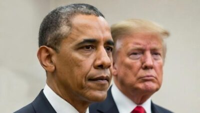 Barack Obama and Donald Trump - via eurAI