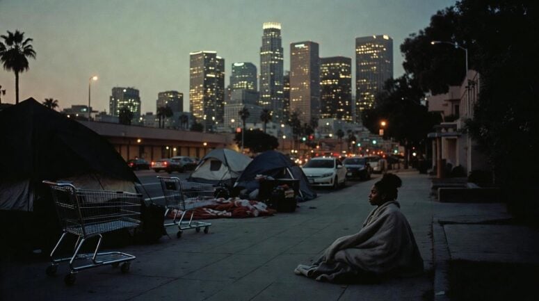 Black women homelessness Los Angeles