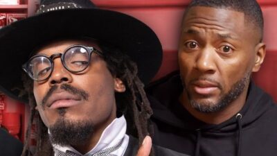 Cam Newton and Ryan Clark