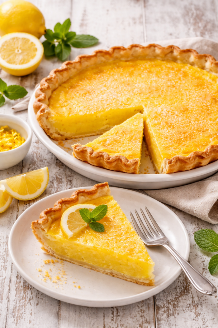 Bill Clinton's Lemon Chess Pie