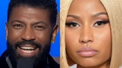 Deon Cole and Nicki Minaj
