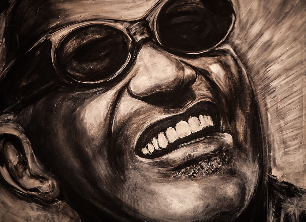 Portrait of Ray Charles