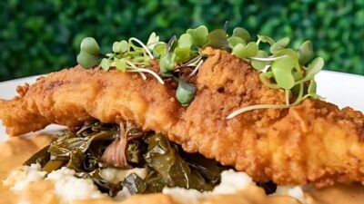 a delectable fish meal from Flavor Hills
