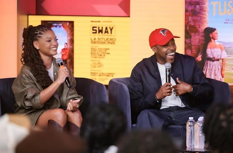 Halle Bailey and Will Packer - Getty Images for SiriusXM