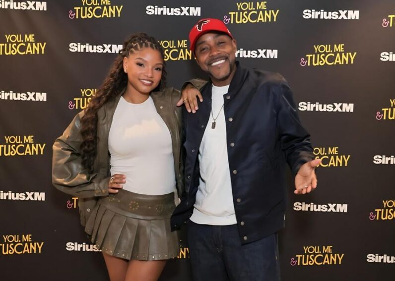 Halle Bailey and Will Packer - Getty Images for SiriusXM