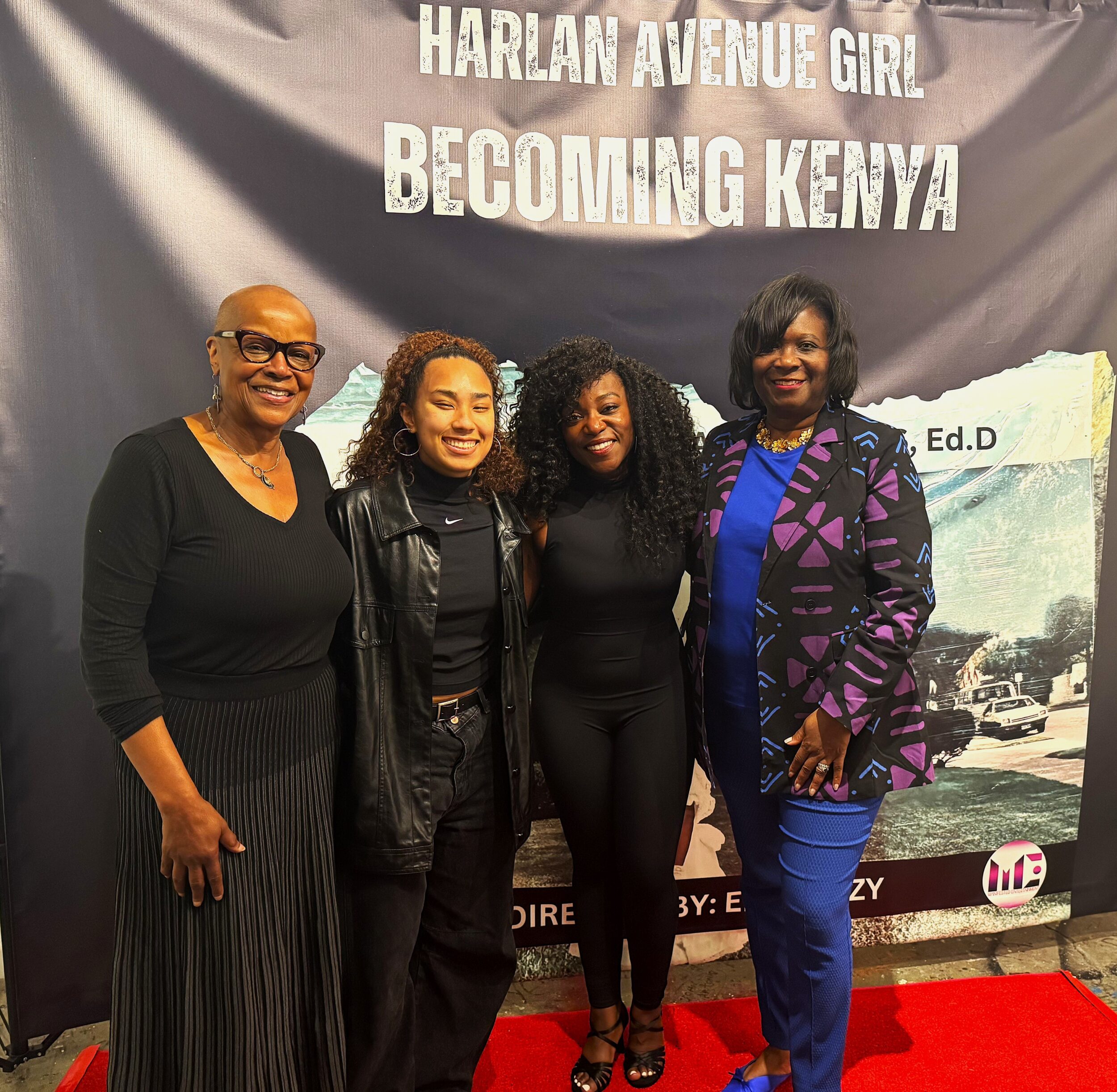 'Harlan Avenue Girl Becoming Kenya' - Dir Erma-Elzy - Stage manager Sidney Cosse - Kenya E. Wiliams and producer Zna Portlock Houston