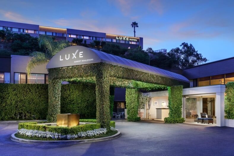 The DPA Music Lounge at The Luxe Sunset Boulevard Hotel during Grammy Week.