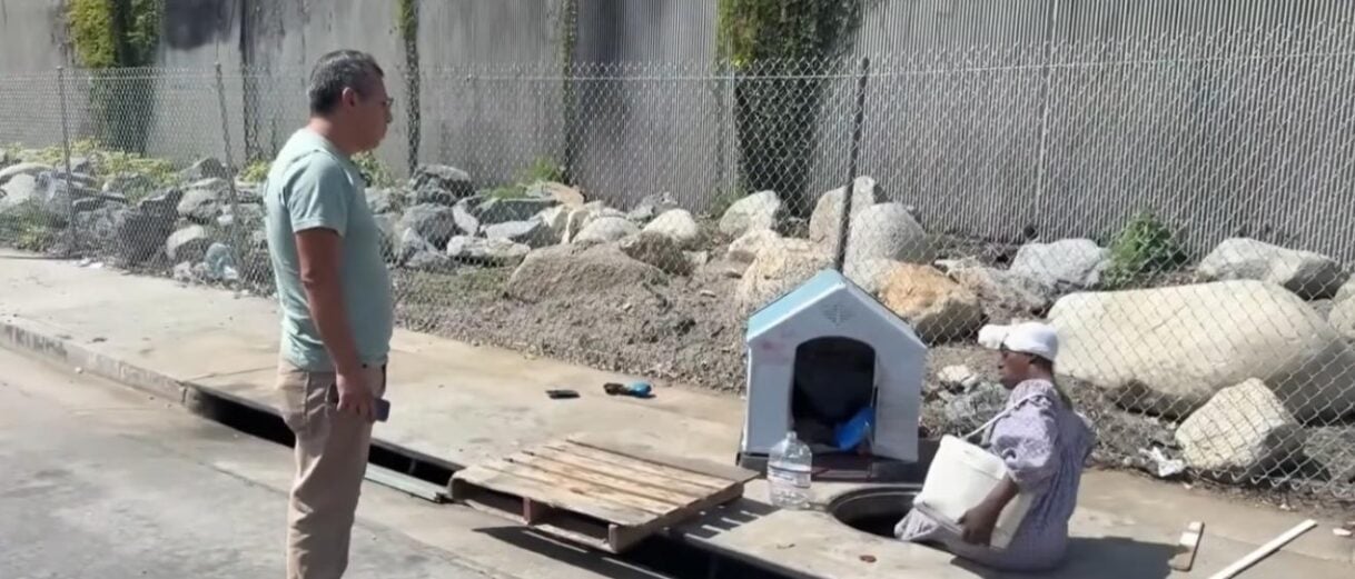 People Found Living Inside Storm Drains Beneath South Los Angeles Streets | WATCH