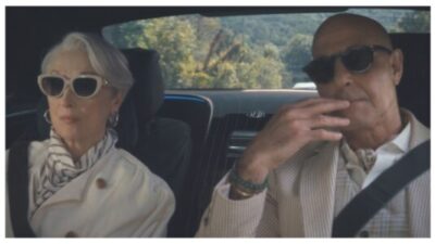 Meryl Streep and Stanley Tucci