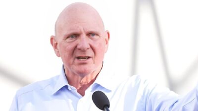 Steve Ballmer - via Depositphotos