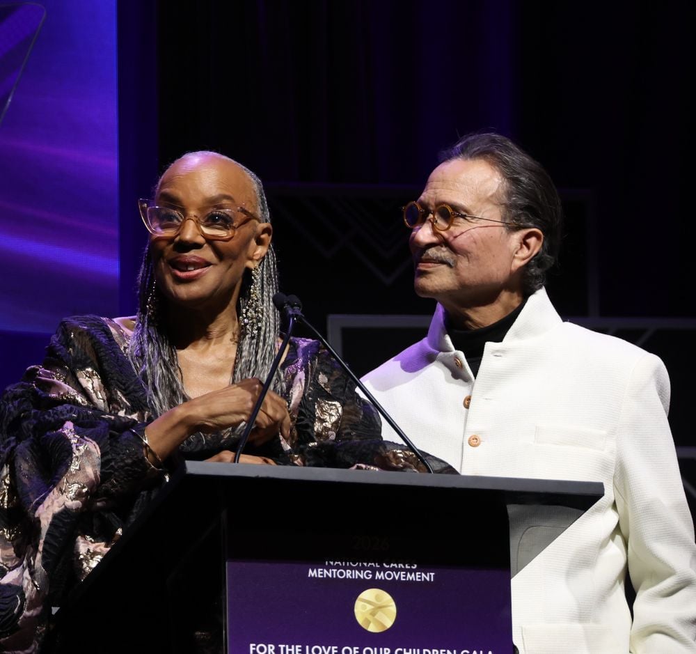 Susan L Taylor and husband Kephra Burns (courtesy of National Cares)