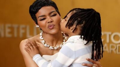 Teyana Taylor and daughter Rue - screenshot