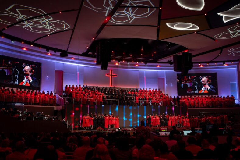 Wheeler Avenue Baptist Church Mass Choir for the JUST LIKE SELMA project (Photo Courtesy of NEWorks Productions)