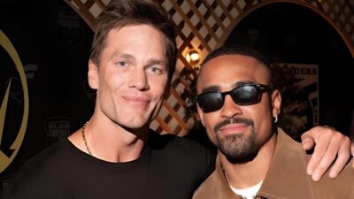 Tom Brady and Jalen Hurts - via Instagram