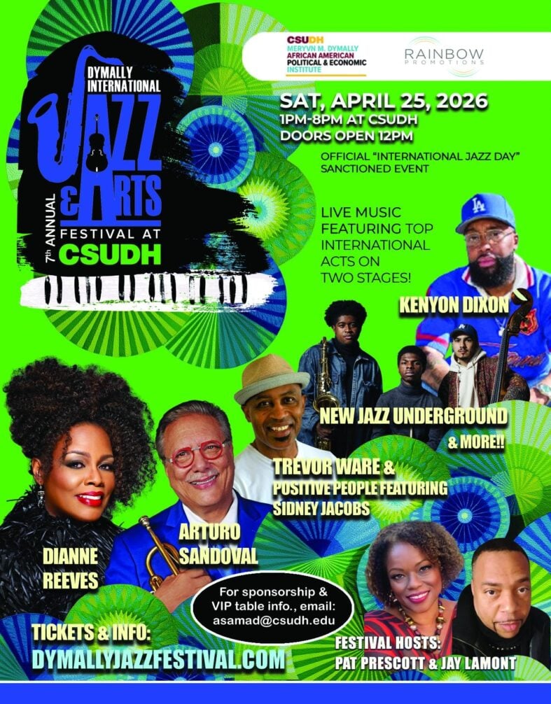 7th Annual Dymally Jazz & Arts Festival - poster