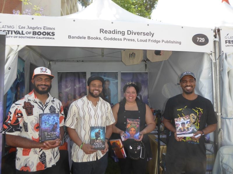 Book authors at Festival of Books: Photo Credit, Ricky Richardson