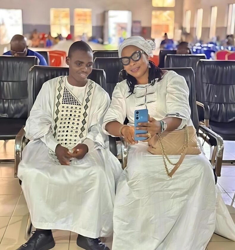 Aboy Chibuzor and bride - screenshot