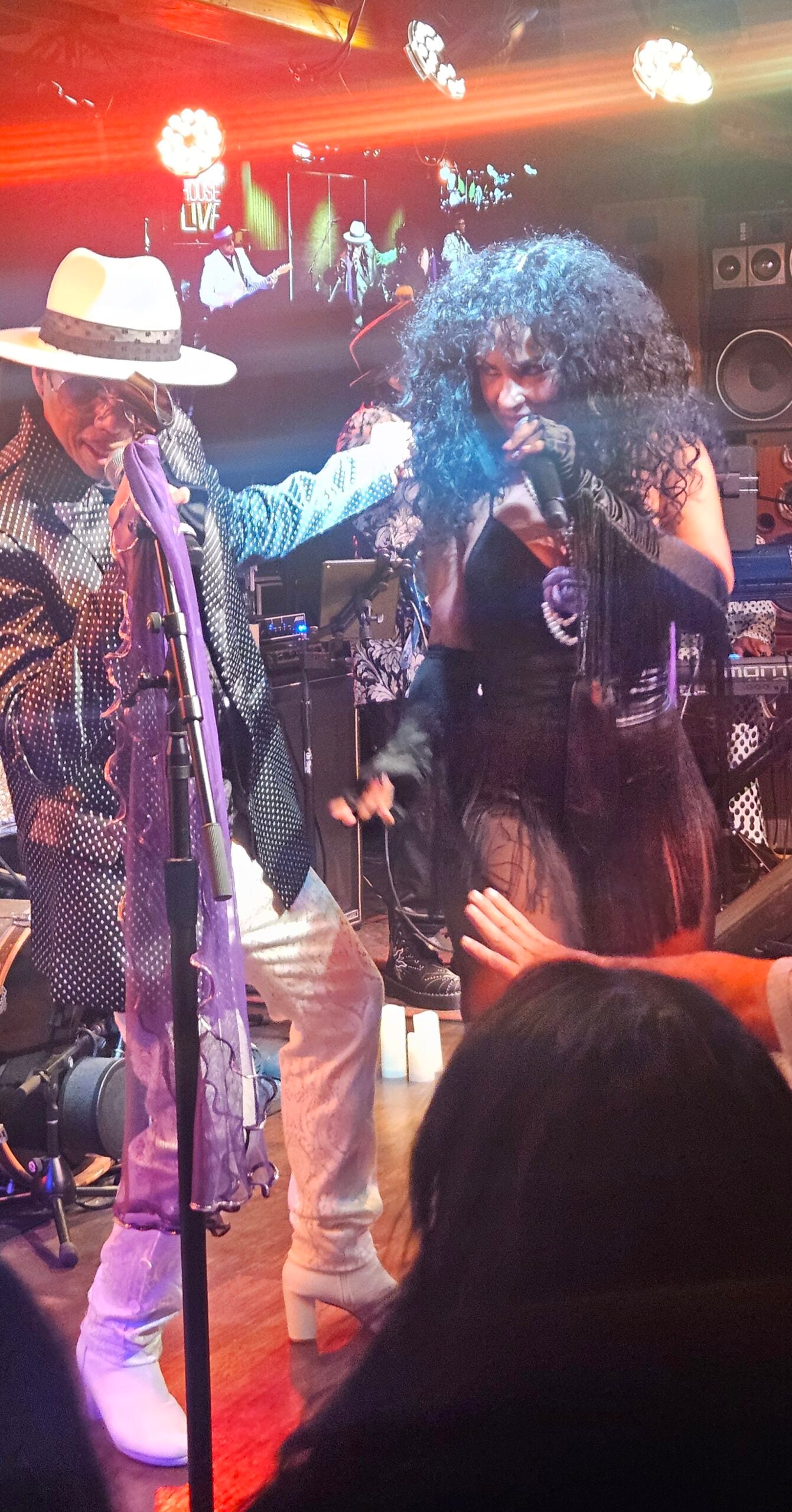 Andrew Honoree & Heidie Marie of Legacy of Prince Band - Photo by A. Scott Galloway