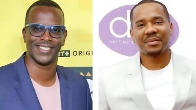 Bentley Kyle Evans and Duane Martin (Credit Harvest Studios and Getty Images)