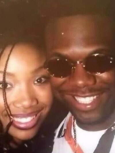 Brandy and Wanya Morris - via Instagram