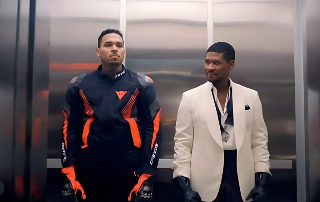 Chris Brown and Usher - screenshot