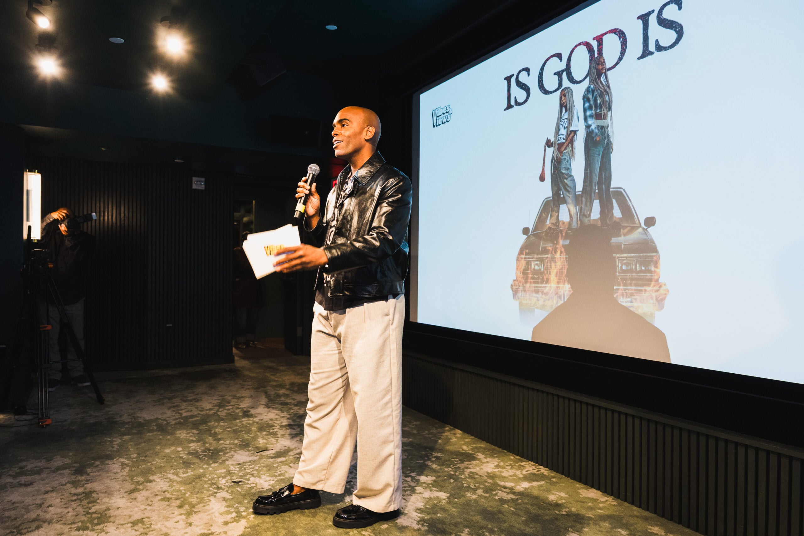 Sterling K. Brown Champions Black Women, Reveals Crush on Vivica A. Fox at ‘Is God Is’ Screening