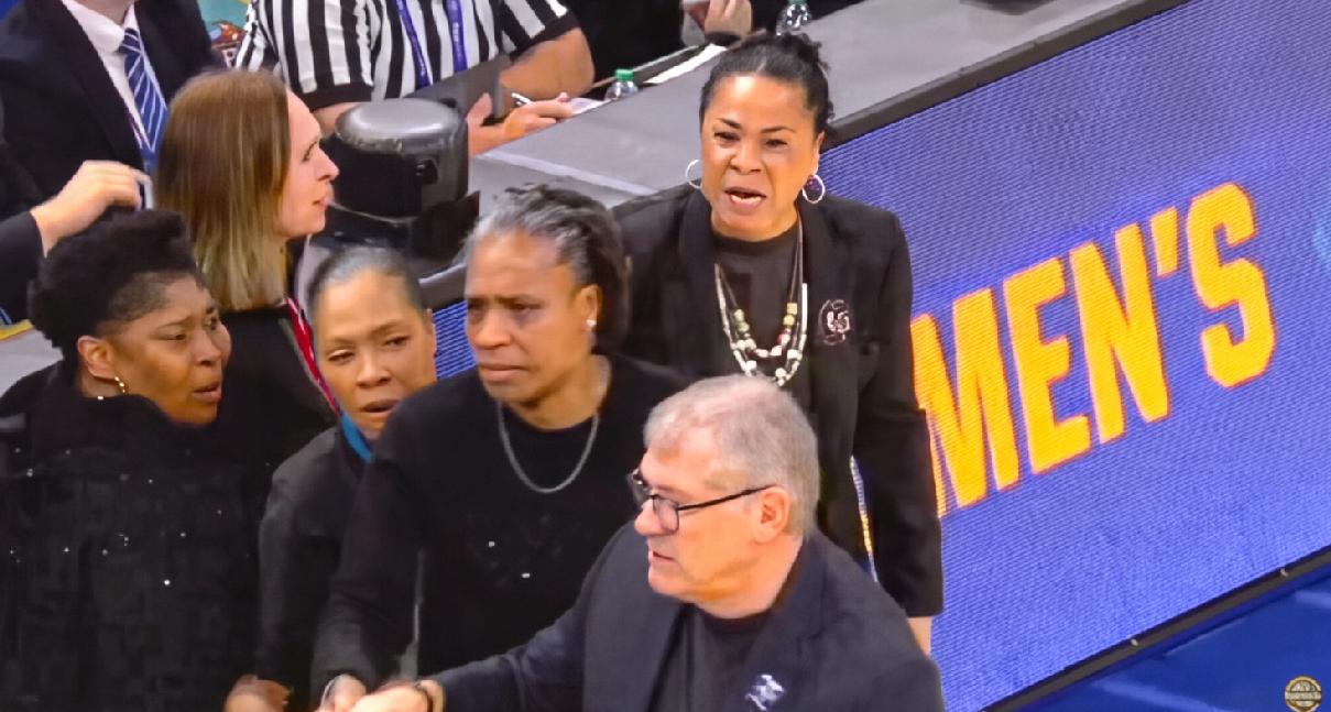 Geno Auriemma Got in Dawn Staley’s Face, But She’s the One Playing for a Title Today vs. UCLA | WATCH