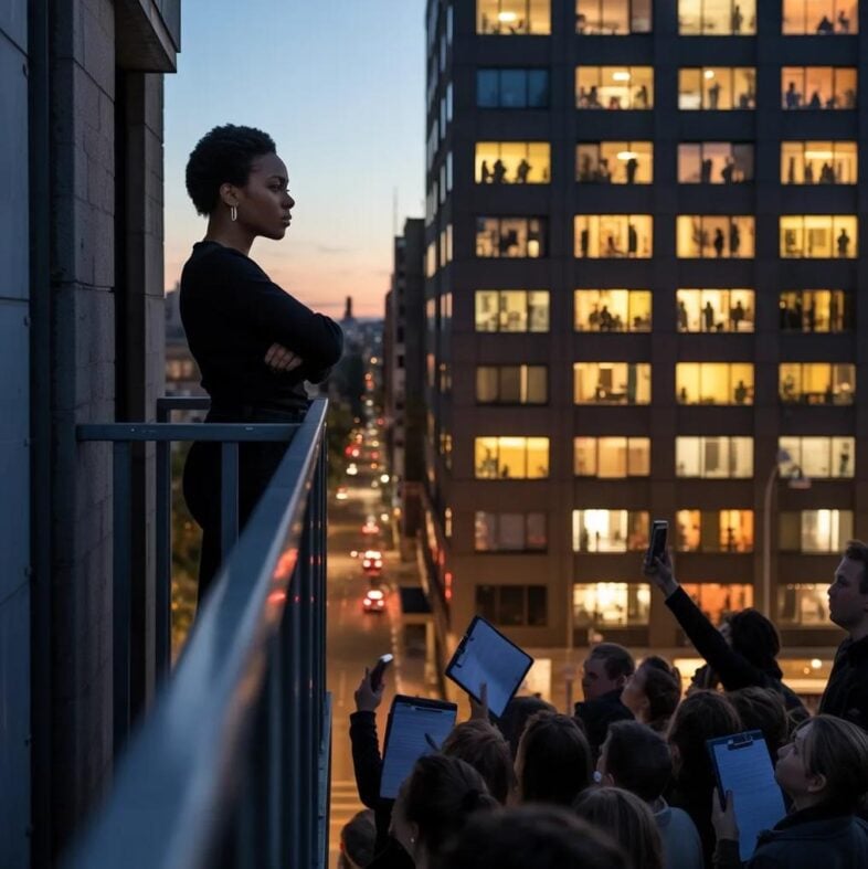 Viral Balcony Sex Defense Falls Apart — Then Comes Eviction