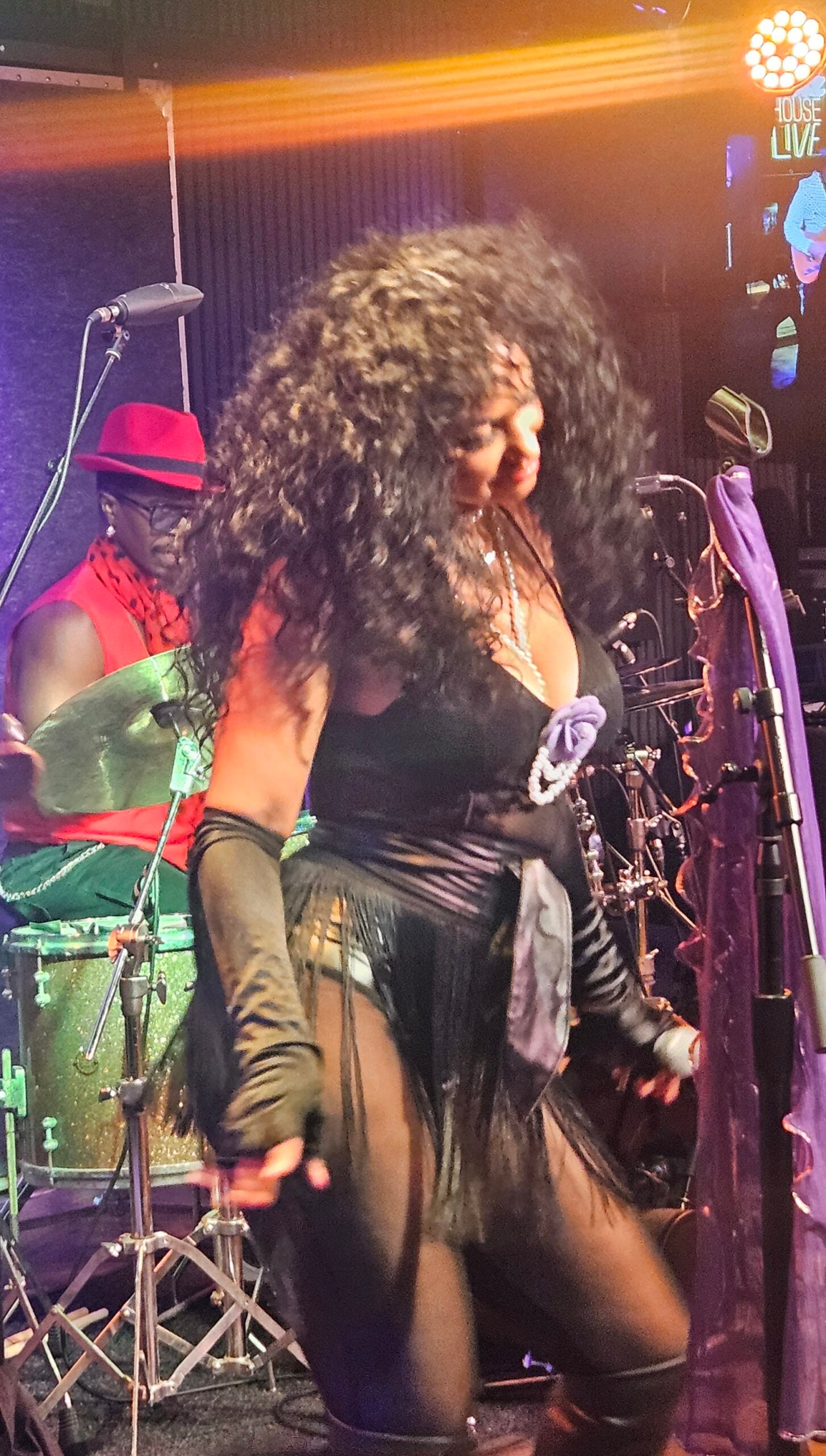 Jara Harris & Heidie Marie - Legacy of Prince Band - photo by A. Scott Galloway