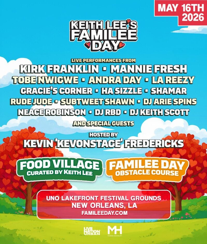 Keith Lee's Familee Day poster