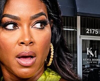 Kenya Moore evicted - screenshot