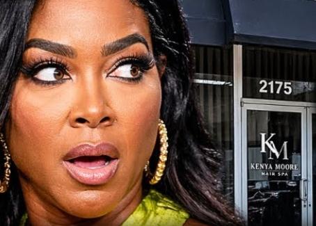 Kenya Moore’s Salon Eviction Aftermath | VIDEO
