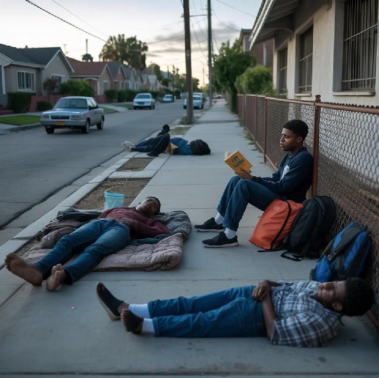 LA’s new norm young Black men claim sidewalks - via eurAI