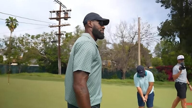 LeBron Trashed Memphis on a Golf Course and Then Doubled Down Like a King | WATCH