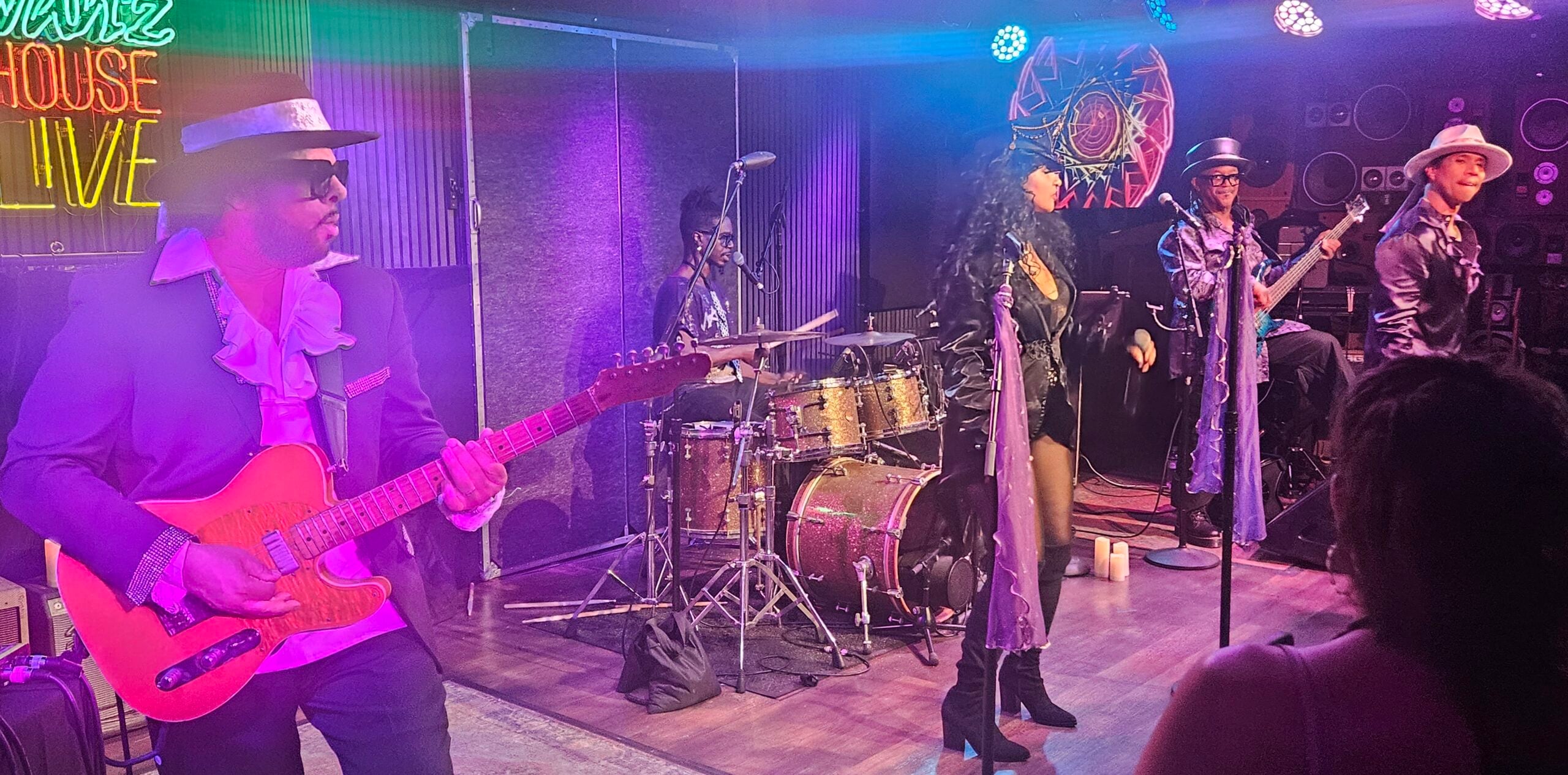 Legacy of Prince Band - Ivan'z House at Mozambique - Laguna Beach - April 17, 2026 - Photo by A. Scott Galloway