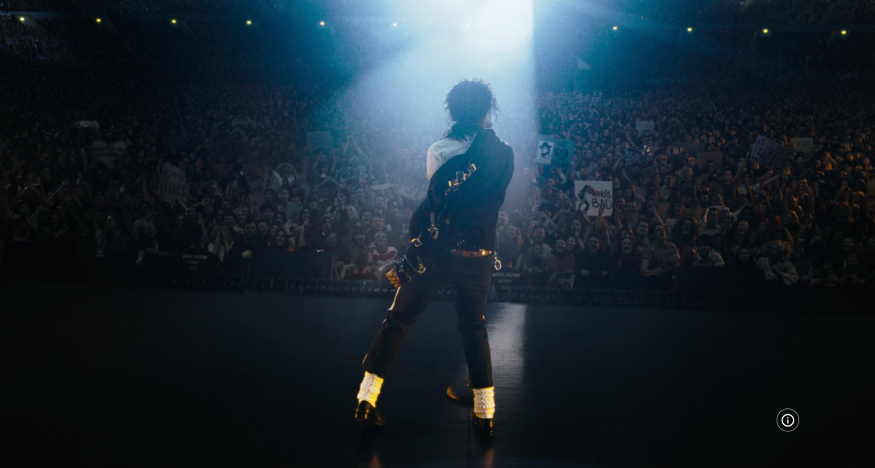 Detail from "Michael" (Lionsgate)