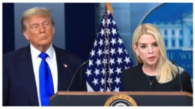 Pam Bondi out as attorney general, Trump says