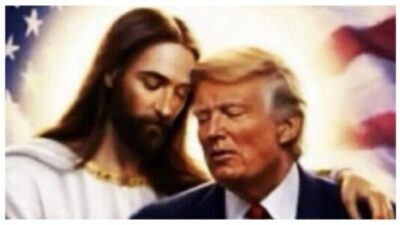 Trump Shares New 'Jesus' Image