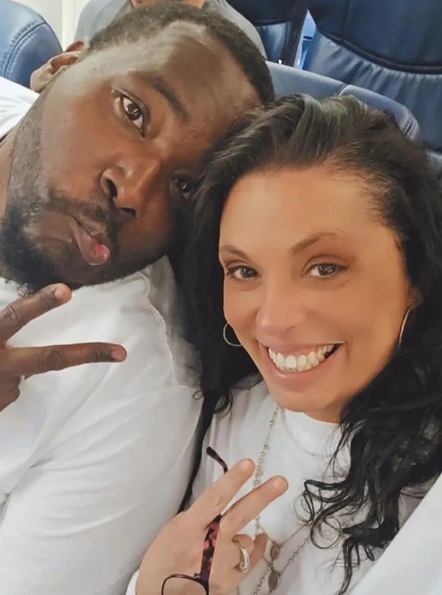 Quinton Aaron and Margarita DeLeon war of words