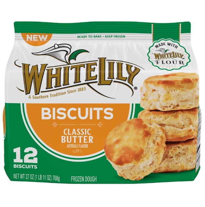 White Lily Expands Into Freezer Aisle with Ready-to-Bake Southern Biscuit Line