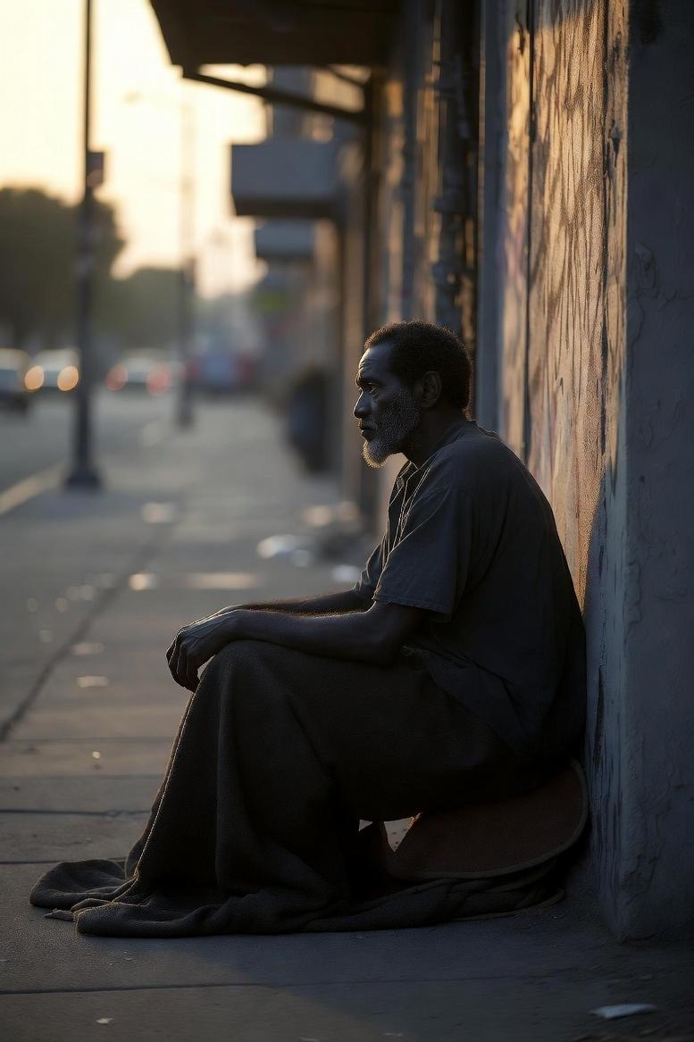 Why So Many Black Men Sleep on Sidewalks