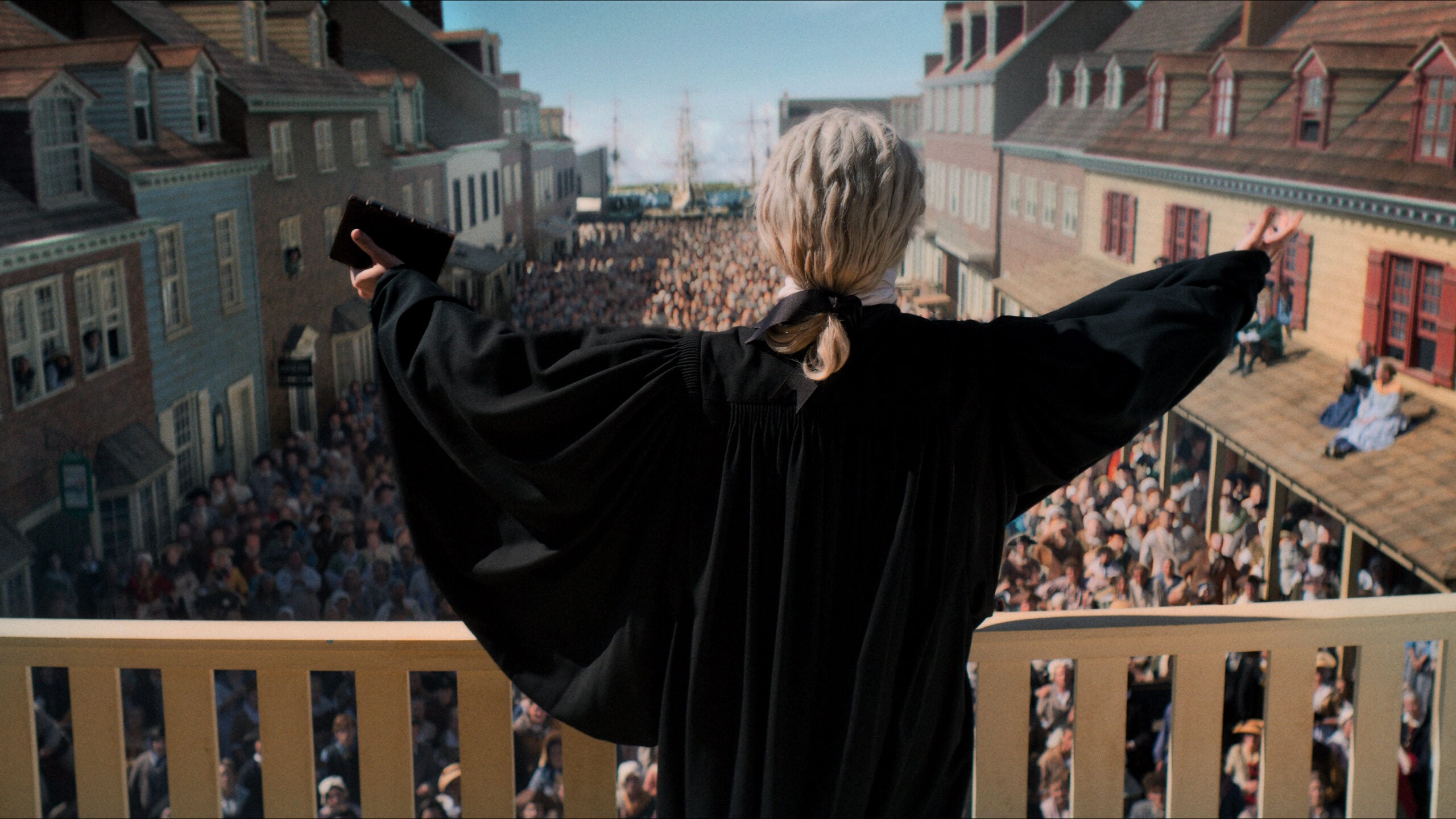 Jonathan Blair and John Paul Sneed in “A Great Awakening” (Photo courtesy of Sight & Sound Films/Roadside Attractions)