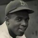 Circa 1945: A portrait of the Brooklyn Dodgers' infielder Jackie Robinson in uniform - (Photo by Hulton Archive-Getty Images)
