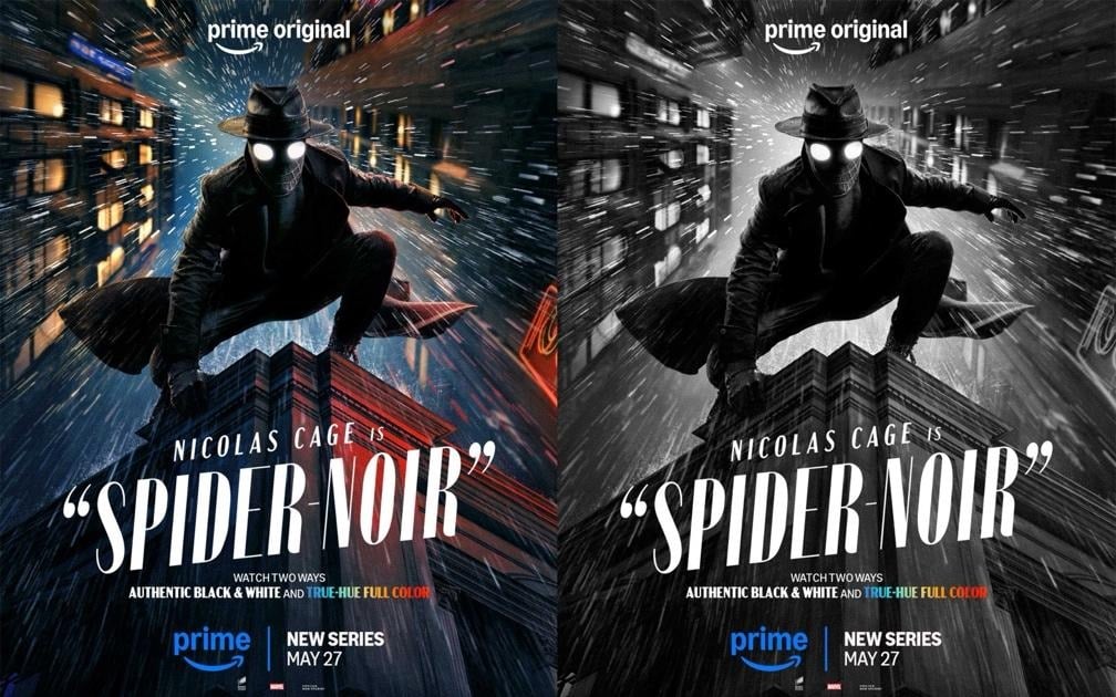 Nicolas Cage is SPIDER-NOIR
